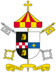 Arms of Basilica of Our Lady of Lourdes, Brestanica