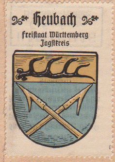 Wappen von Heubach/Coat of arms (crest) of Heubach