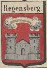 Wappen von/Blason de Regensberg