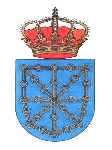 Coat of arms (crest) of the Infantry Regiment Navarra No 25 (old), Spanish Army