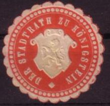 Seal of Königstein (Sachsen)