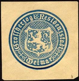 Wappen von Weimar