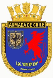 Blason de Coastal Patrol Vessel Concepción (LSG-1611), Chilean Navy/Arms (crest) of Coastal Patrol Vessel Concepción (LSG-1611), Chilean Navy