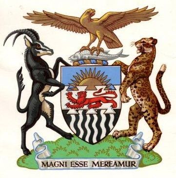 Arms of Rhodesia and Nyasaland