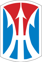 Coat of arms (crest) of 11th Infantry Brigade Combat Team, US Army