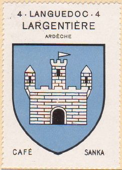 Blason de Largentière/Coat of arms (crest) of {{PAGENAME