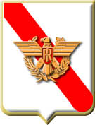 Coat of arms (crest) of the Military Prisons Organization, Italy