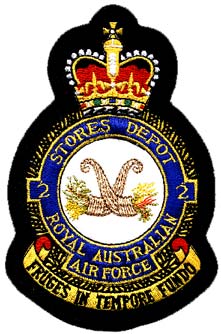 Coat of arms (crest) of the No 2 Stores Depot, Royal Australian Air Force
