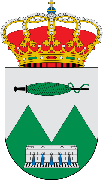 Escudo de Pórtugos/Arms (crest) of Pórtugos