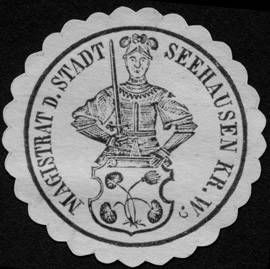 Seal of Seehausen (Börde)