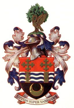 Arms (crest) of Upton upon Severn