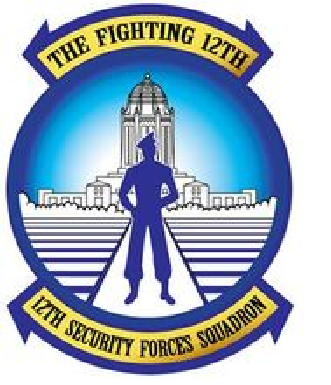 Coat of arms (crest) of the 12th Security Forces Squadron, US Air Force