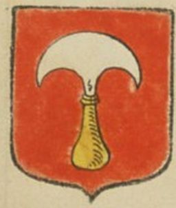 Arms of Cordwainers in Saint-Valery-en-Caux
