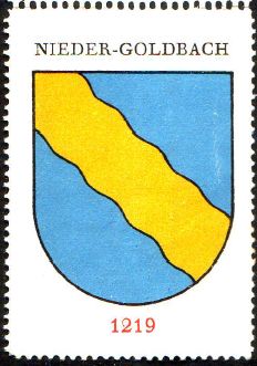 Wappen von/Blason de Nieder-Goldbach