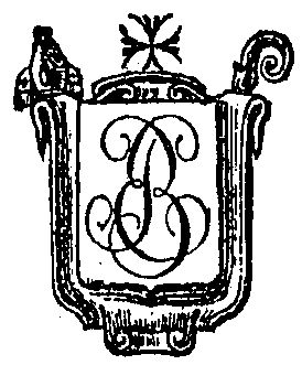 Arms (crest) of Etienne-Alexandre-Jean-Baptiste-Marie Bernier