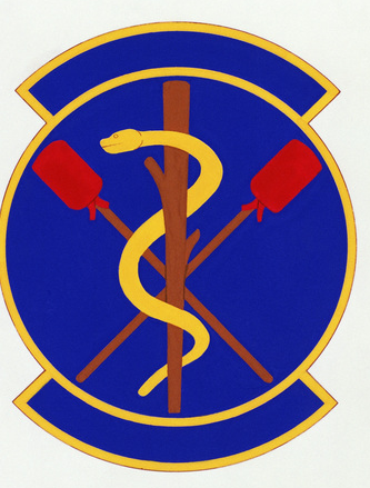 Coat of arms (crest) of the 154th Tactical Hospital, Hawaii Air National Guard