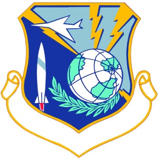 Coat of arms (crest) of the 22nd Strategic Aerospace Division, US Air Force