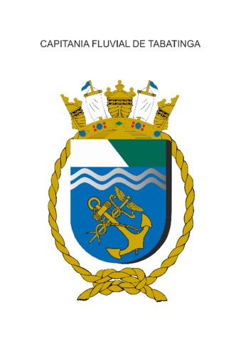 Coat of arms (crest) of the River Captain of Tabatinga, Brazilian Navy