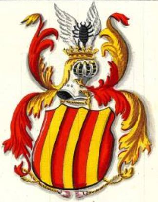 Wapen van Rodenburgh in Rijnland/Arms (crest) of Rodenburgh in Rijnland