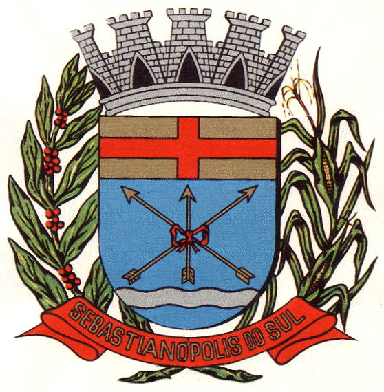 Arms of Sebastianópolis do Sul