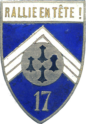 Coat of arms (crest) of the 17th Army Corps Reconnaissance Group, French Army