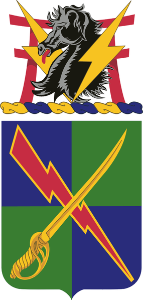 Arms of 501st Military Intelligence Battalion, US Army