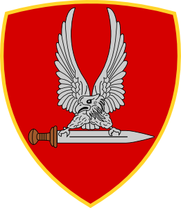 Coat of arms (crest) of the Army Special Forces Command, Italian Army
