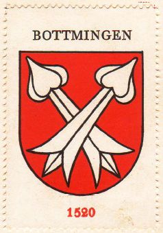 Wappen von/Blason de Bottmingen