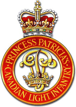 Coat of arms (crest) of the Princess Patricia's Canadian Light Infantry, Canadian Army