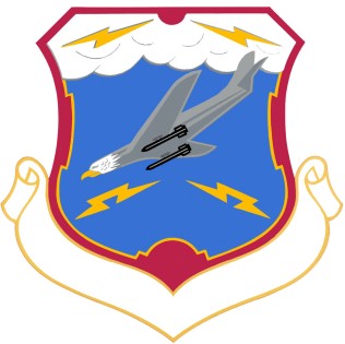 Coat of arms (crest) of the 27th Air Division, US Air Force