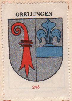 Wappen von/Blason de Grellingen
