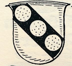 Arms (crest) of Johann von Wernau