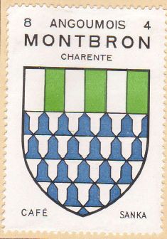 Blason de Montbron
