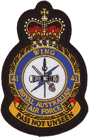 Coat of arms (crest) of the No 41 Wing, Royal Australian Air Force