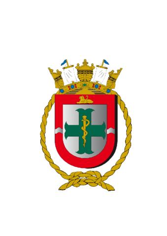 Coat of arms (crest) of the Recife Naval Hospital, Brazilian Navy