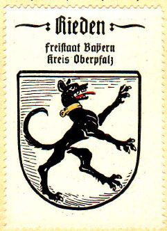 Wappen von Rieden (Oberpfalz)/Coat of arms (crest) of Rieden (Oberpfalz)