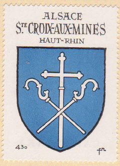Blason de Sainte-Croix-aux-Mines