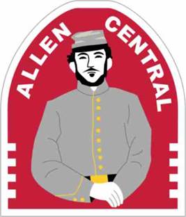 Coat of arms (crest) of Allen Central High School Junior Reserve Officer Training Corps, US Army