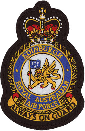 Coat of arms (crest) of the Royal Australian Air Force Edinburgh