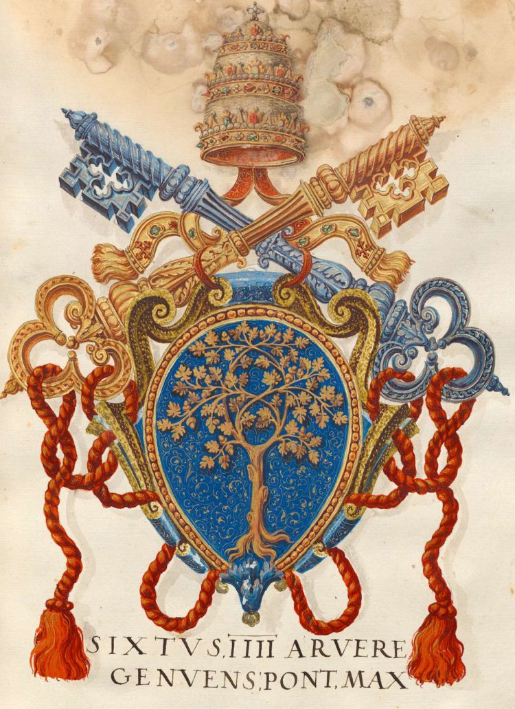 Arms of Sixtus IV