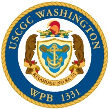 Coat of arms (crest) of USCGC Washington (WPB-1331)