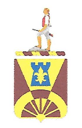 Arms of 334th Transportation Battalion, US Army