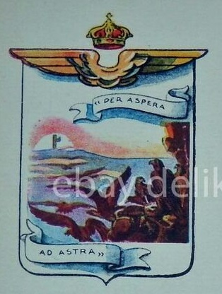 Coat of arms (crest) of the Breda Pilot School, Regia Aeronautica