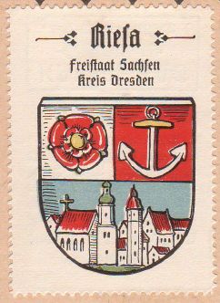Wappen von Riesa/Coat of arms (crest) of Riesa