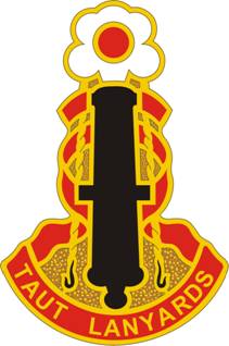 Coat of arms (crest) of 75th Field Artillery Brigade, US Army