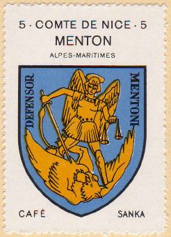 Blason de Menton (Alpes-Maritimes)