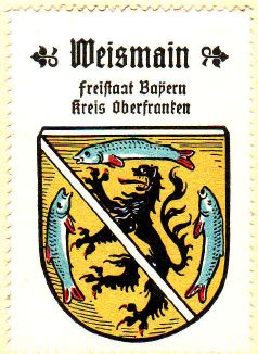 Wappen von Weismain/Coat of arms (crest) of Weismain