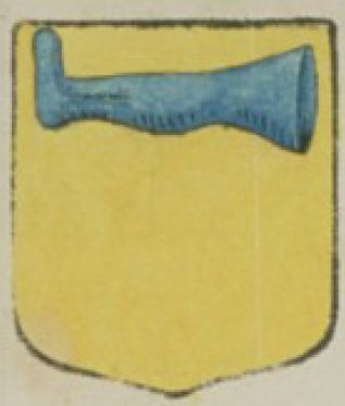 Arms (crest) of Master Clothiers and Sock Makers in Abbeville