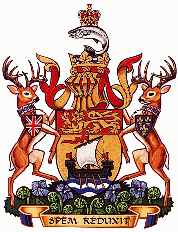 Coat of arms (crest) of New Brunswick