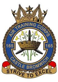 Coat of arms (crest) of the No 165 (Castle Bromwich) Squadron, Air Training Corps
